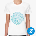 Женская спортивная футболка