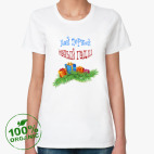 Женская футболка органик