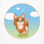 Котёна и одуванчик