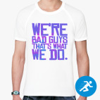 Мужская спортивная футболка