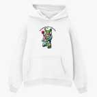 Толстовка худи оверсайз