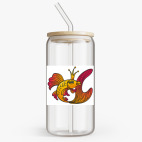 Банка с бамбуковой крышкой