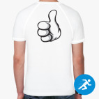 Мужская спортивная футболка