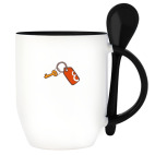 Кружка с ложкой