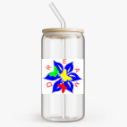 Банка с бамбуковой крышкой