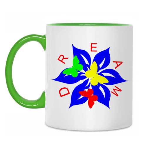 Кружка с принтом Dream