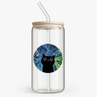 Банка с бамбуковой крышкой