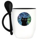 Кружка с ложкой