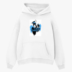 Толстовка худи оверсайз