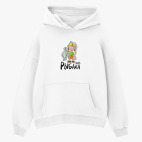 Толстовка худи оверсайз