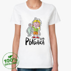 Женская футболка органик