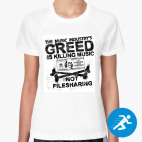 Женская спортивная футболка