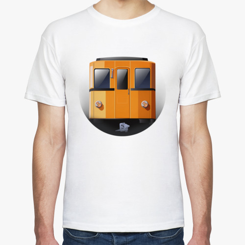 Футболка с принтом Арт вагона В-4 № 156 (бывш. С-1) Спб