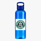 Прозрачная спортивная бутылка