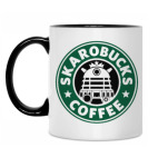 Кружка двухцветная