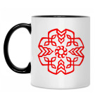 Кружка двухцветная