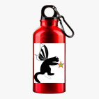 Металлическая бутылка 400 мл UV-DTF