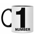 Кружка двухцветная