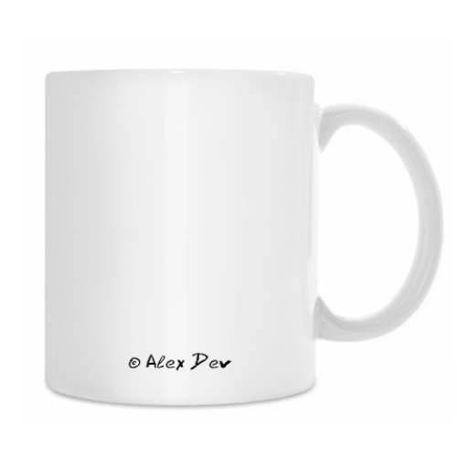 Кружка с принтом 'Гнев'