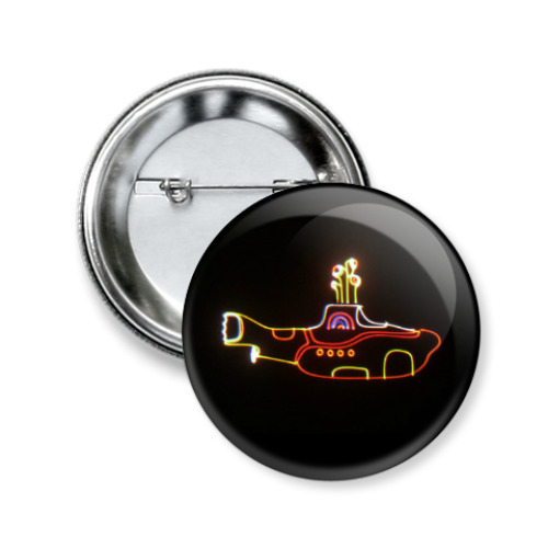 Значок 50мм Yellow Submarine