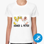 Женская спортивная футболка