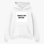 Толстовка худи оверсайз