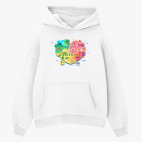 Толстовка худи оверсайз