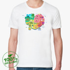 Мужская футболка органик