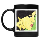 Кружка цветная UV-DTF