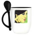 Кружка с ложкой