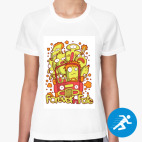 Женская спортивная футболка