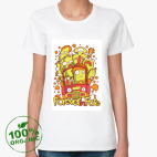 Женская футболка органик