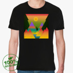 Мужская футболка органик