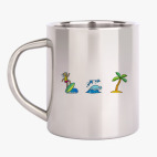 Кружка металлическая