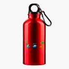 Металлическая бутылка 400 мл UV-DTF