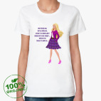 Женская футболка органик