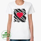 Женская футболка органик