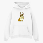 Толстовка худи оверсайз