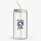 Банка с бамбуковой крышкой