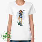 Женская футболка органик