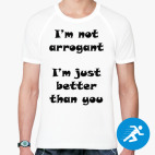 Мужская спортивная футболка