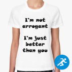 Женская спортивная футболка