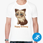 Мужская спортивная футболка