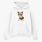 Толстовка худи оверсайз