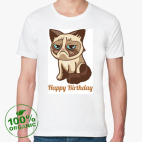 Мужская футболка органик