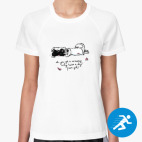 Женская спортивная футболка