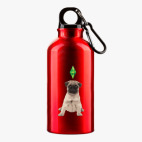 Металлическая бутылка 400 мл UV-DTF