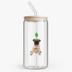 Банка с бамбуковой крышкой