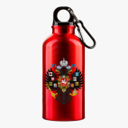 Металлическая бутылка 400 мл UV-DTF