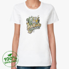 Женская футболка органик